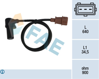 Sensor, crankshaft pulse FAE 79076