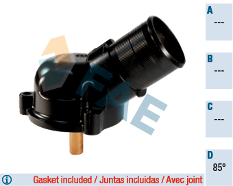 Thermostat, coolant FAE 5351185