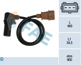 Sensor, crankshaft pulse FAE 79297