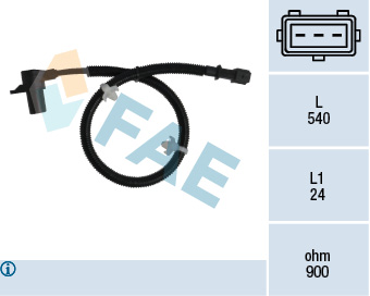 Sensor, crankshaft pulse FAE 79301