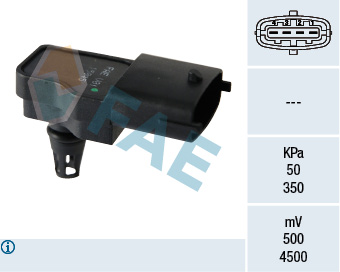 Sensor, boost pressure FAE 15045