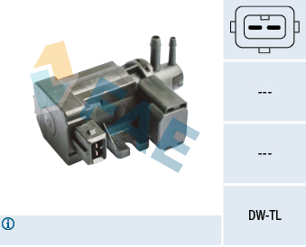 Pressure converter, turbocharger FAE 56013