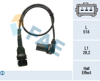 Sensor, camshaft position FAE 79454