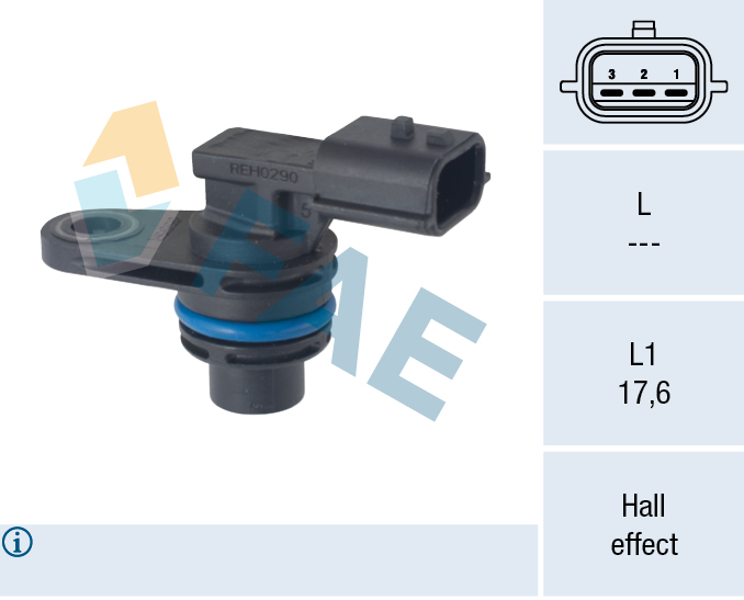 Sensor, crankshaft pulse FAE 79275