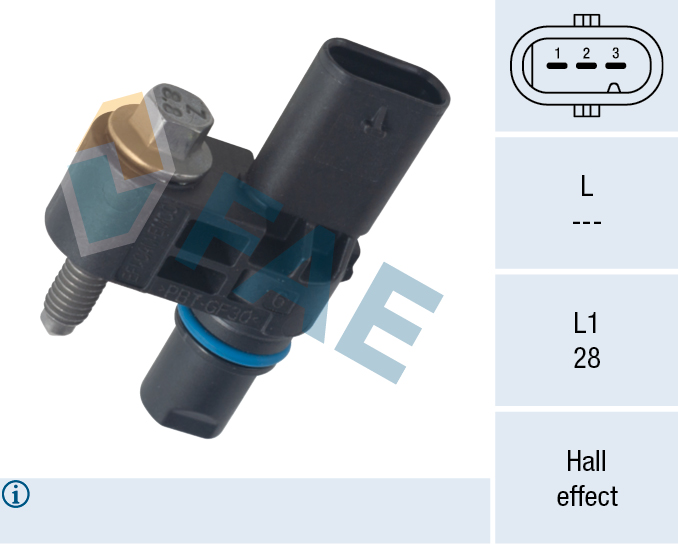 Sensor, crankshaft pulse FAE 79276