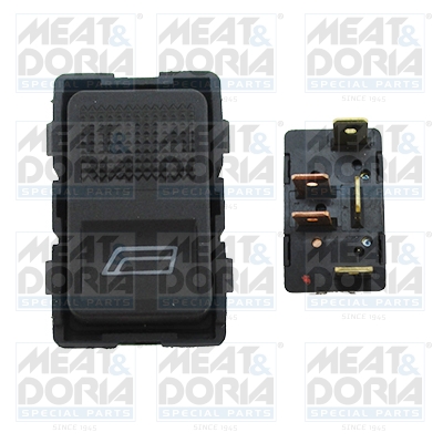 Switch, window regulator MEAT & DORIA 26156