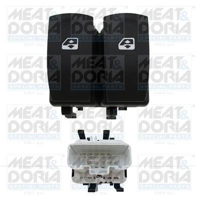 Switch, window regulator MEAT & DORIA 26195
