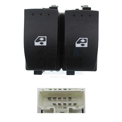 Switch, window regulator MEAT & DORIA 26107