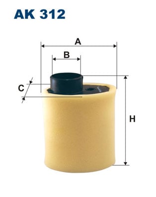 Air Filter FILTRON AK 312