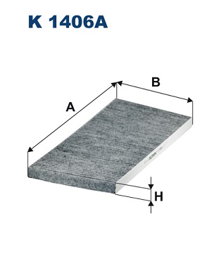 Filter, interior air FILTRON K 1406A