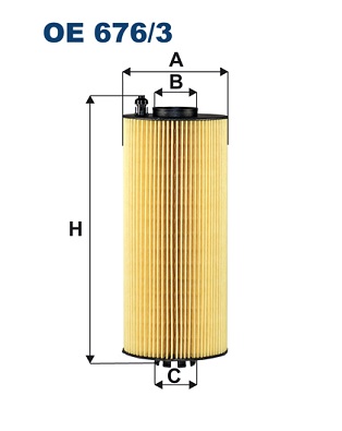 Oil Filter FILTRON OE 676/3