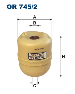 Oil Filter FILTRON OR 745/2
