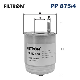 Fuel filter FILTRON PP 875/4
