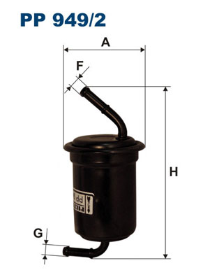 Fuel filter FILTRON PP 949/2
