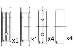 Crankshaft Bearing FAI AutoParts BM1067-STD