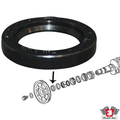 Shaft Seal, crankshaft JP GROUP 8119500500