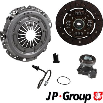 Zestaw sprzęgieł JP GROUP 1230405910