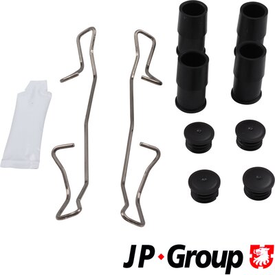 Accessory Kit, disc brake pad JP GROUP 1264004210