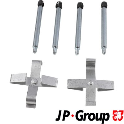 Accessory Kit, disc brake pad JP GROUP 1264005510