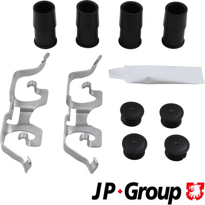 Accessory Kit, disc brake pad JP GROUP 1364002610