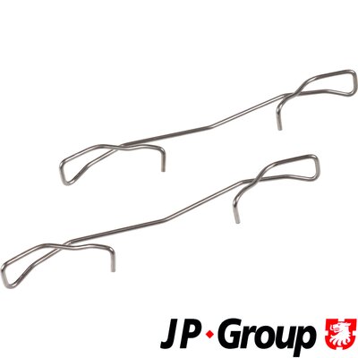 Accessory Kit, disc brake pad JP GROUP 1364003110