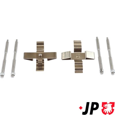 Accessory Kit, disc brake pad JP GROUP 1464002610