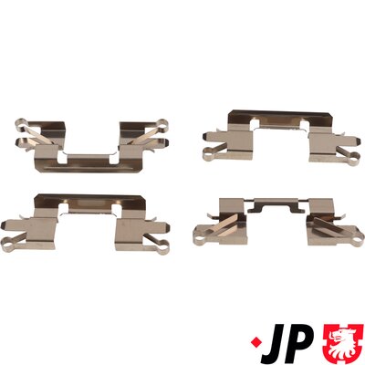 Accessory Kit, disc brake pad JP GROUP 3964002610