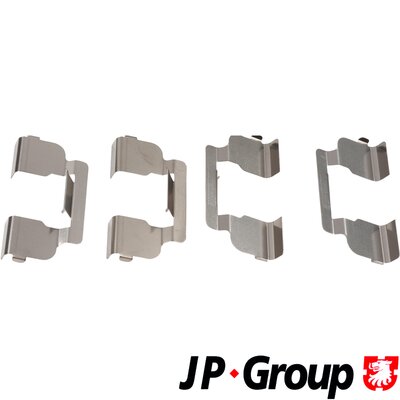 Accessory Kit, disc brake pad JP GROUP 4364004210