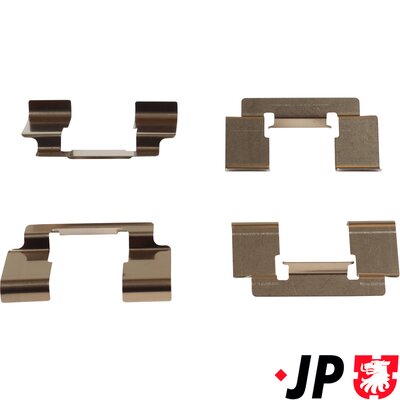 Accessory Kit, disc brake pad JP GROUP 4364003510