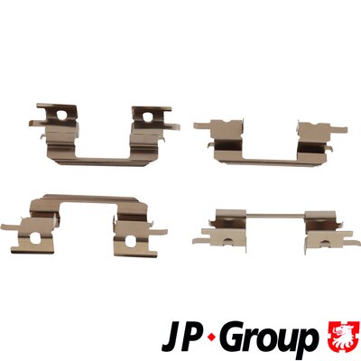 Accessory Kit, disc brake pad JP GROUP 4664001110