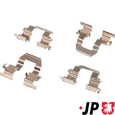 Accessory Kit, disc brake pad JP GROUP 4864003410