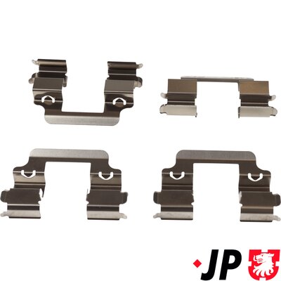 Accessory Kit, disc brake pad JP GROUP 3764000910