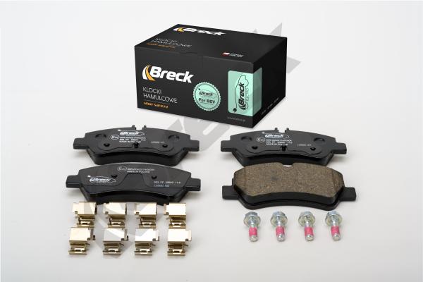Juego de pastillas BRECK 25603 00 653 00