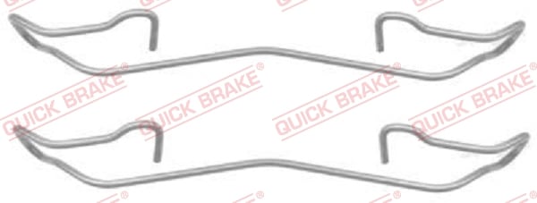 Accessory Kit, disc brake pad KAWE 109-1187