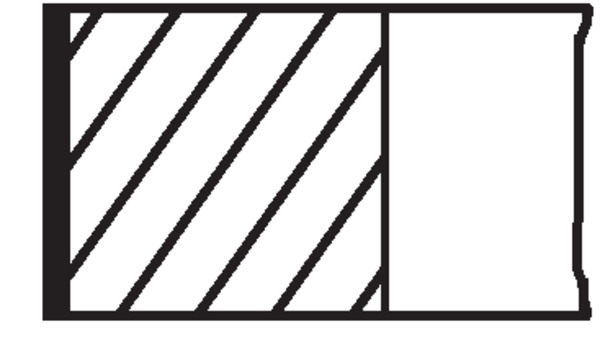 Piston Ring Kit MAHLE ORIGINAL 028 08 N2