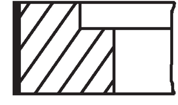 Piston Ring Kit MAHLE ORIGINAL 034 75 V3
