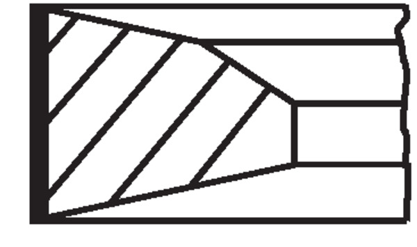 Piston Ring Kit MAHLE ORIGINAL 022 12 N0