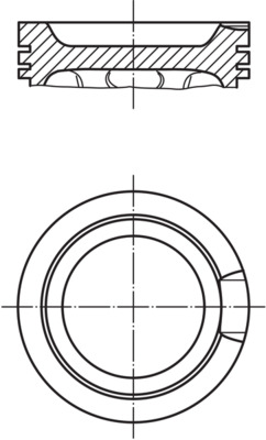 Piston MAHLE ORIGINAL 033 16 01