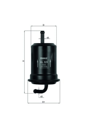 Filtr paliwa MAHLE ORIGINAL KL 523