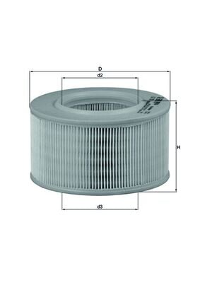 Air Filter MAHLE ORIGINAL LX 720