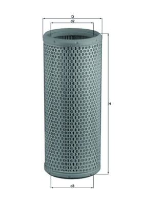 Air Filter MAHLE ORIGINAL LX 147