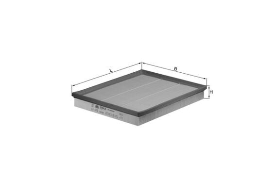 Air Filter MAHLE ORIGINAL LX 876