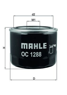 Filtr oleju MAHLE ORIGINAL OC 1288