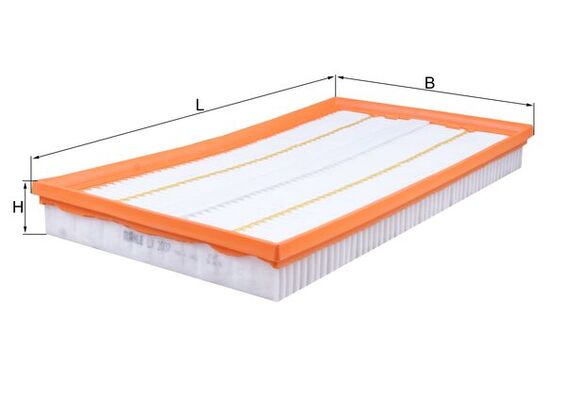 Air Filter MAHLE ORIGINAL LX 2037