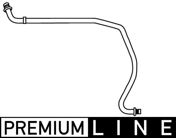 Høytrykk/lavtrykksledning, klimaanlegg MAHLE ORIGINAL AP 77 000P