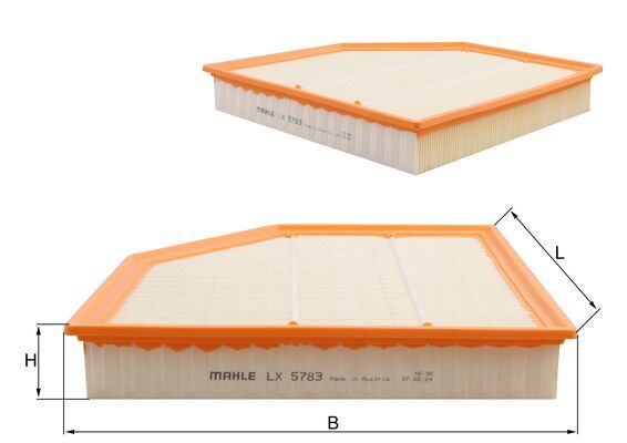 Air Filter MAHLE ORIGINAL LX 5783
