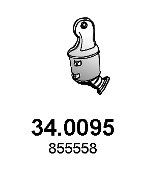 Catalytic Converter ASSO 34.0095