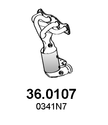 Catalytic Converter ASSO 36.0107