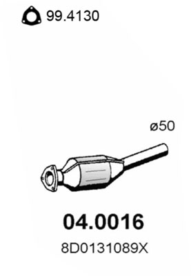 Catalytic Converter ASSO 04.0016