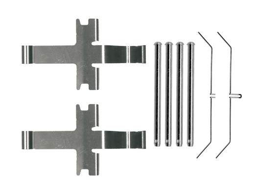 Accessory Kit, disc brake pad BOSCH 1 987 474 724
